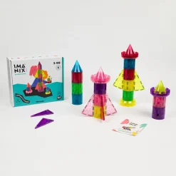 Braintoys Imanix Rocket Castle 64 piezas · Hot