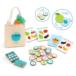 Djeco Imitación Léa & Milo little market · Hot