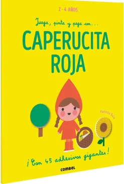 Combel Juega, pinta y pega con...Caperucita Roja Discount