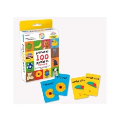 Cefa Juego de memoria Mis primeras 100 palabras Español-Ingles New
