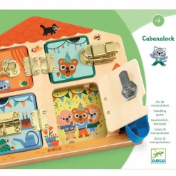 Djeco Juego educativo Cabanalock · Outlet