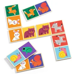 Djeco Juego educativo Dominó Wood · Outlet