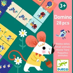 Djeco Juego educativo Domino pequeños animales · Clearance