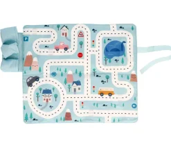 Tutete Juego Mantel con Circuito Azul + 3 Coches New