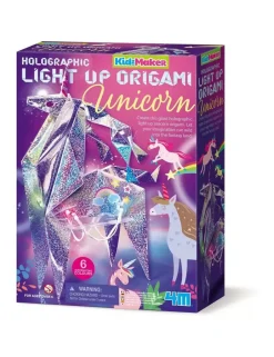 4M KidzMaker Origami de Unicornio Brillante ·