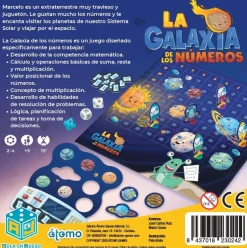 Átomo Games La galaxia de los números · Aula en Juego Outlet