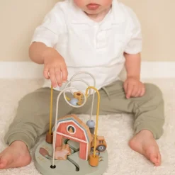 Little Dutch Laberinto espiral de cuentas Little Farm · Sale