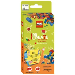Catapulta Lego Recreate Animales Tarjetas mas piezas Lego New