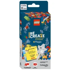 Catapulta Lego Recreate Magia Tarjetas mas piezas Lego