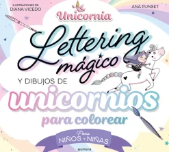 Montena Lettering mágico y dibujos de unicornio para colorear Discount