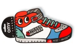 OMY Libreta de pegatinas numeradas Street · Clearance