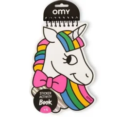 OMY Libreta de pegatinas Unicornio · Online