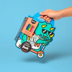 Omy Libro con pinturas y pegatinas Dinos · New