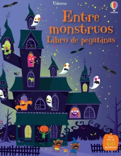 Usborne Libro de pegatinas · Entre monstruos Discount