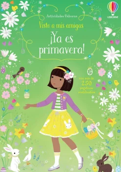 Usborne Libro de pegatinas · Visto a mis amigas ¡Ya es primavera! Clearance