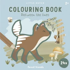Little Dutch Libro para colorear Forest Friends · Best