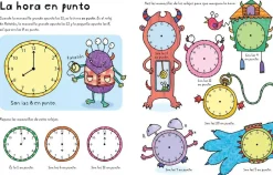 Usborne Libro Pizarra · Aprendo a decir la hora New