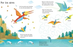 Usborne Libro Pizarra · El mundo de los dinosaurios Best