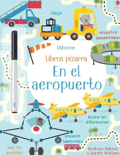 Usborne Libro Pizarra · En el aeropuerto Sale