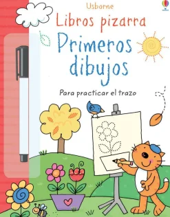 Usborne Libro Pizarra · Primeros dibujos New