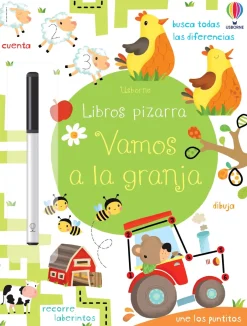 Usborne Libro Pizarra · Vamos a la granja Hot