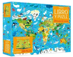Usborne Libro Puzzle · Animales del Mundo