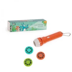 Moulin Roty Linterna proyector historias Jungla Hot