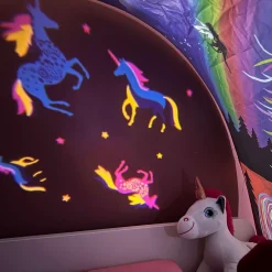 Micro Luz linterna Proyector Unicornio New