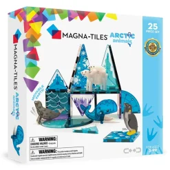 Magna Tiles Magna-T Artic Animals Set 25 piezas New