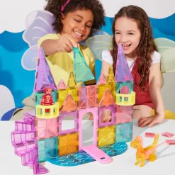 Magna Tiles Magna-T Castle DLX + MicroMags Set 48 piezas Sale