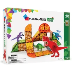 Magna Tiles Magna-T Dino World Set 40 piezas Outlet