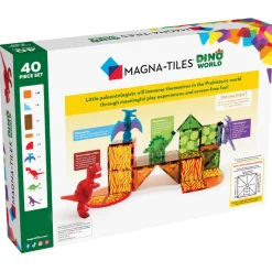 Magna Tiles Magna-T Dino World Set 40 piezas Outlet