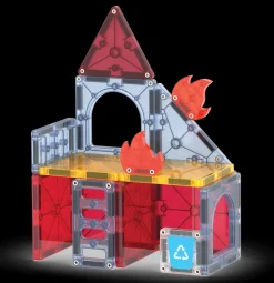 Magna Tiles Magna-T Fire Rescue 27 piezas Clearance