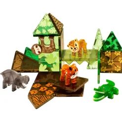Magna Tiles Magna-T Jungle Animals Set 25 piezas