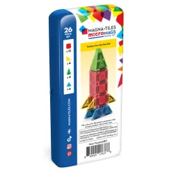 Magna Tiles Magna-T MicroMags Travel Set 26 piezas Discount