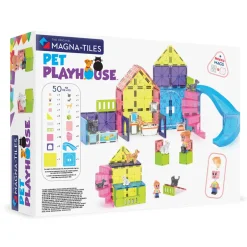 Magna Tiles Magna-T Pet Playhouse Set 50 piezas Discount