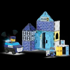 Magna Tiles Magna-T Police Station Set 35 piezas Best