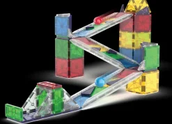 Magna Tiles Magna-T Rail Racers Set 90 piezas New