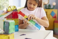 Magna Tiles Magna-T Rail Racers Set 90 piezas New