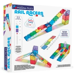 Magna Tiles Magna-T Rail Racers Set 33 piezas Sale