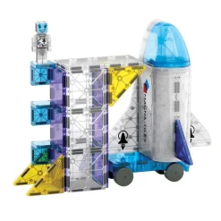 Magna Tiles Magna-T Space + MicroMags Set 32 piezas Clearance
