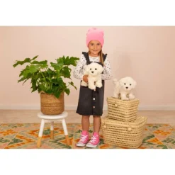 Hermann Teddy Maltese dog standing 23 cm · Discount