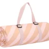 Monnëka Manta Picnic Stripes Pink 140 x 170 New
