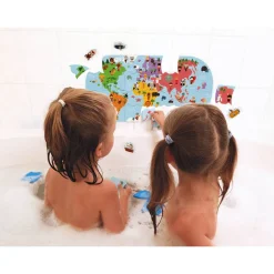 Janod Mapa del Mundo de Baño Best