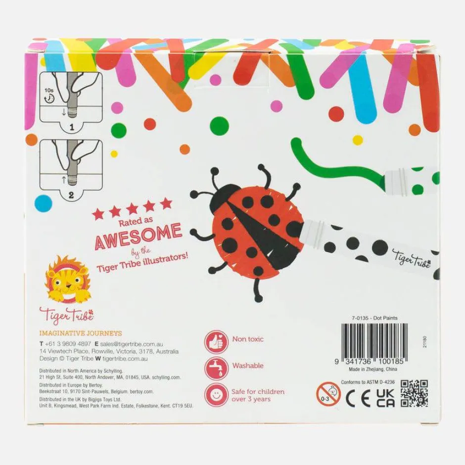 Tiger Tribe Marcadores de esponja (8 ud) · Sale