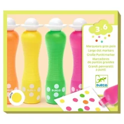Djeco Marcadores de puntos (4 ud) Neon · Online