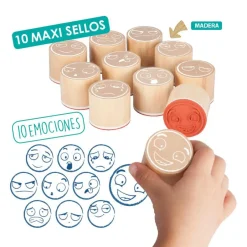 Akros Maxi sellos 10 emociones Clearance