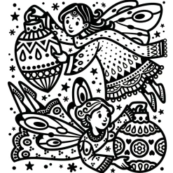 Usborne Mi calendario de Adviento - Coloreo por arte de magia Discount