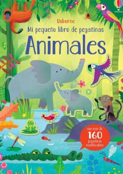 Usborne Mi pequeño libro de pegatinas · Animales Hot