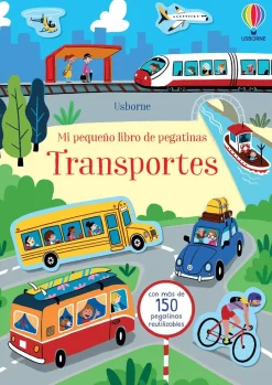 Usborne Mi pequeño libro de pegatinas · Transportes Discount